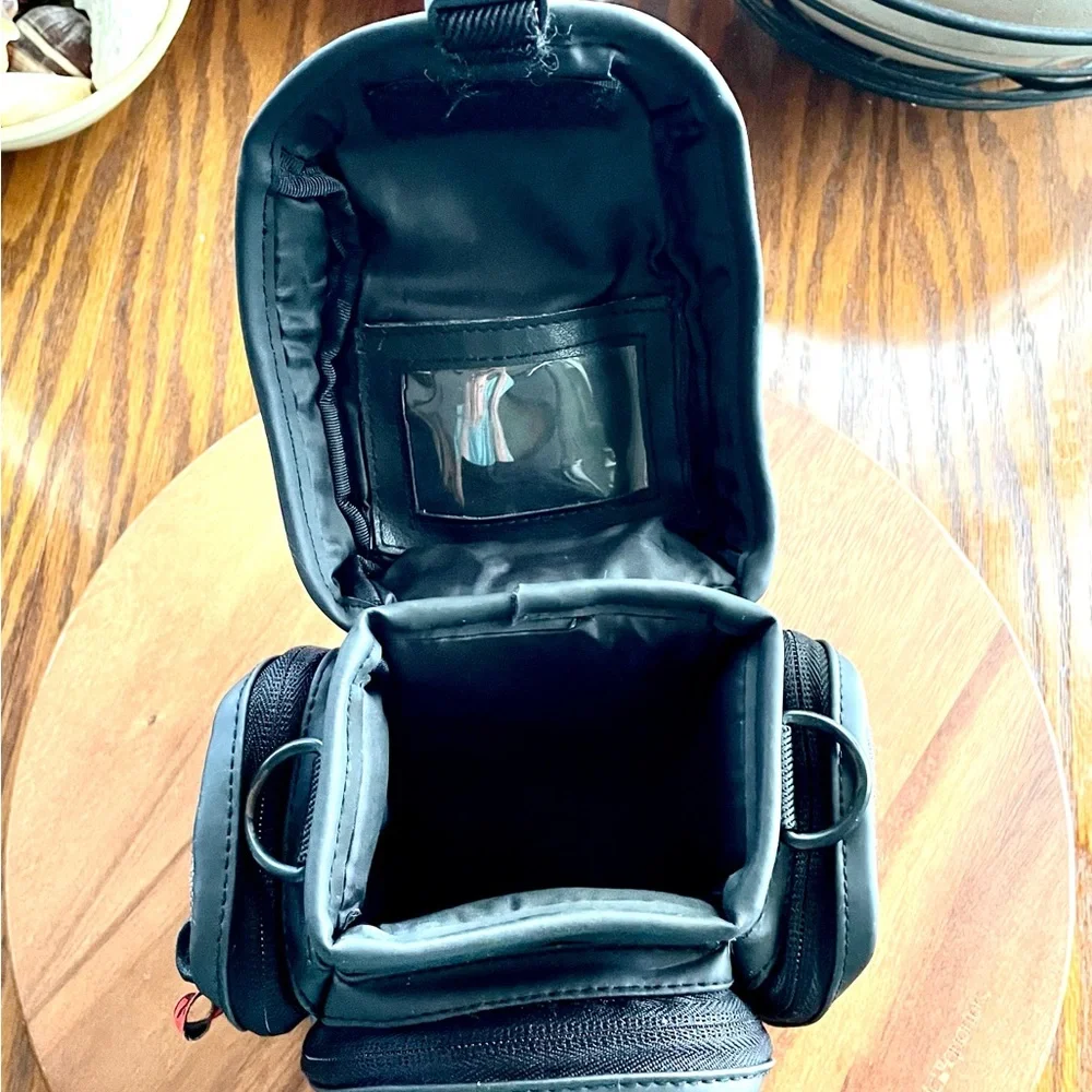*EUC* Icon Camera Case/Bag w/Multi Compartments & Pockets - Black/Gray - 8” x 8